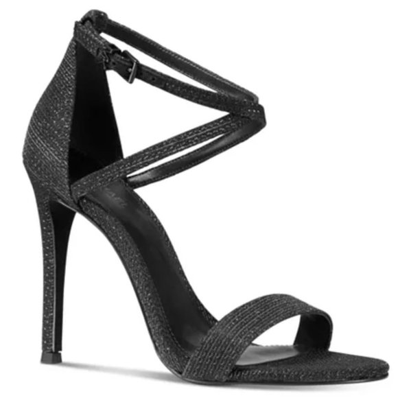 MICHAEL Michael Kors Shoes - Michael Kors Antonia Metallic Glitter Heels 8.5